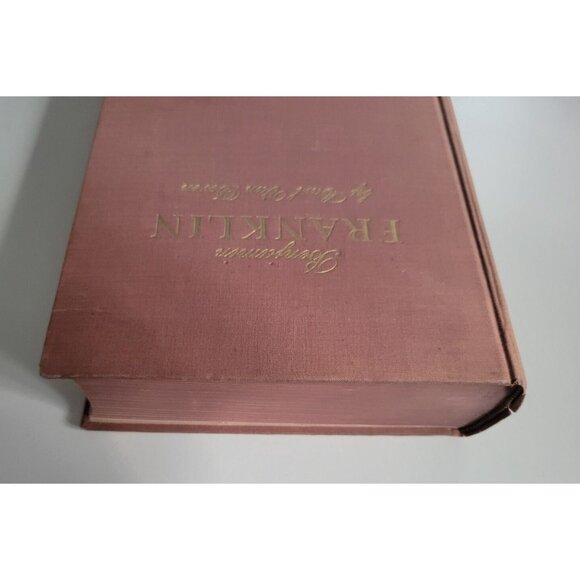 1938 1st Ed. Benjamin Franklin by Carl Van Doren Vintage Hardcover First Edition - Picture 4 of 14